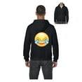 thumbnail image 1 of Men's Sweatshirt Full-Zip Pullover - Emoji Laughing Tears, 1 of 5