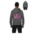 thumbnail image 1 of Men's Sweatshirt Full-Zip Pullover - Fight Breast Cancer, 1 of 5