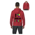 thumbnail image 1 of Men's Sweatshirt Full-Zip Pullover - I Love Someone With Autism, 1 of 5