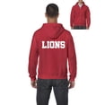 thumbnail image 1 of Men's Sweatshirt Full-Zip Pullover - Lions, 1 of 5