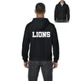 thumbnail image 1 of Men's Sweatshirt Full-Zip Pullover - Lions, 1 of 5