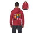 thumbnail image 1 of Men's Sweatshirt Full-Zip Pullover - Love Food Donuts Doughnuts, 1 of 5