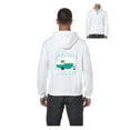 thumbnail image 1 of Men's Sweatshirt Full-Zip Pullover - ONE HAPPY CAMPER, 1 of 5