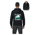 thumbnail image 1 of Men's Sweatshirt Full-Zip Pullover - ONE HAPPY CAMPER, 1 of 5