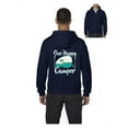 thumbnail image 1 of Men's Sweatshirt Full-Zip Pullover - ONE HAPPY CAMPER, 1 of 5