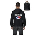 thumbnail image 1 of Men's Sweatshirt Full-Zip Pullover - Puerto Rico Flag, 1 of 5
