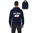 thumbnail image 1 of Men's Sweatshirt Full-Zip Pullover - San Diego, 1 of 5