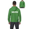 thumbnail image 1 of Men's Sweatshirt Full-Zip Pullover - Wolves, 1 of 5