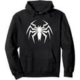 Men's Sweatshirt,SpiderMan 2 Venom Chest Spider Emblem Pullover
