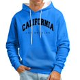 thumbnail image 1 of Men's Sweatshirts And Hoodies Graphic Hoodies Mens Couple Casual Sports Pocket Pullover Letter Printed Hooded Sweater, 1 of 3