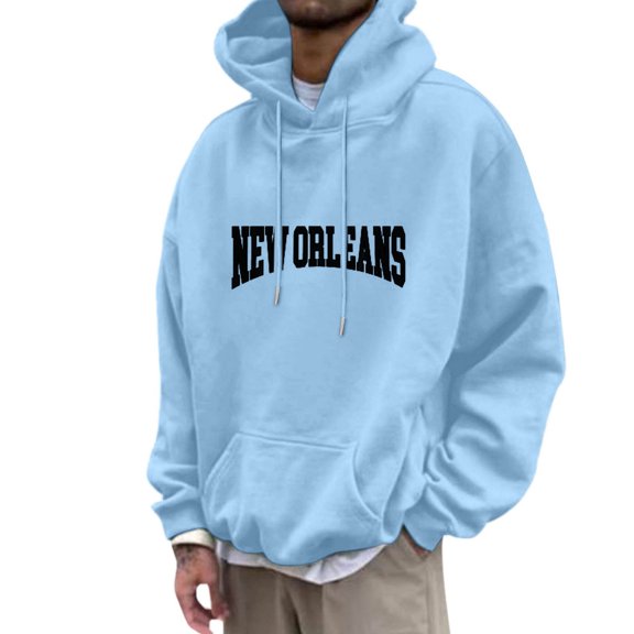 Men's Sweatshirts And Hoodies Warm Hoodies for Men Men's Halloween Fashion Casual Part 3D Print Long Sleeve Drawstring Hooded Sweater Tops