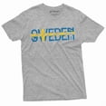 thumbnail image 1 of Men's Sweden T-shirt Konungariket Sverige Patriotic Country Nordic Norse Viking tee (Large Grey), 1 of 6