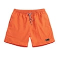 thumbnail image 1 of Men's Swim Board Shorts Lightweight Summer Beach Sports Casual Comfortable Athletic Swimwear Trunks for Outdoor Water Activities, 1 of 2
