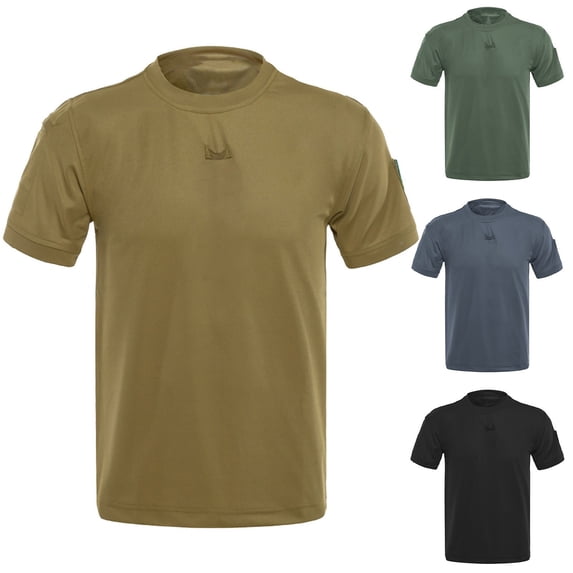 Men's Swim Shirt Short Sleeve UPF 50+ Sun Protection SPF UV Moisture Wicking Lightweight Quick Dry Rash Guard