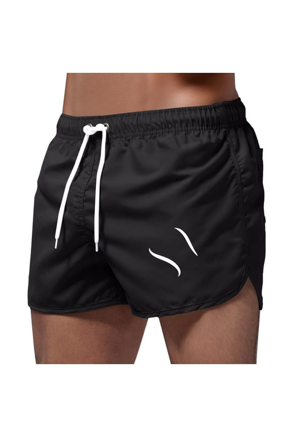 Men's Swim Shorts 3 Inch Beach Board Shorts for Swimming Surfing Athletic Sports with Stylish Prints