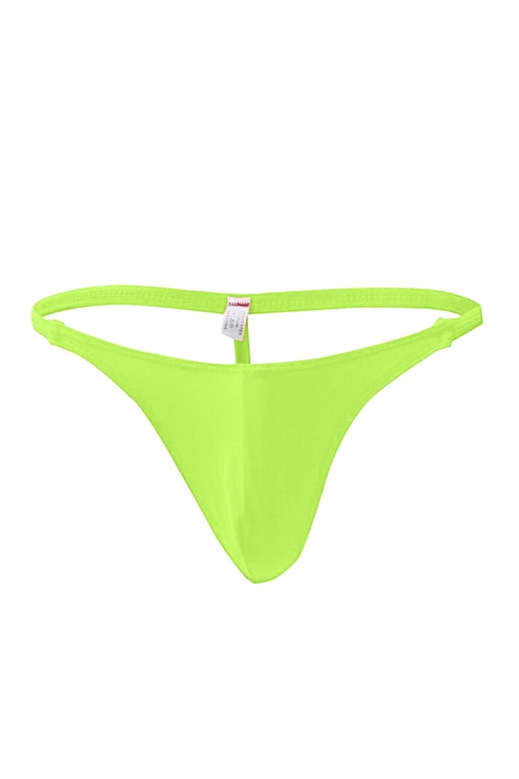 Men's Swim Shorts Sretch T-back Micro Thong Briefs Underwear Swimsuit