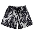 thumbnail image 1 of Men's Swim Trunks 5 Inch Bathing Suit Board Shorts with Pockets Swimming Swimsuit Beach Shorts Big and Tall, 1 of 2