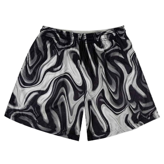 Men's Swim Trunks 5 Inch Bathing Suit Board Shorts with Pockets Swimming Swimsuit Beach Shorts Big and Tall