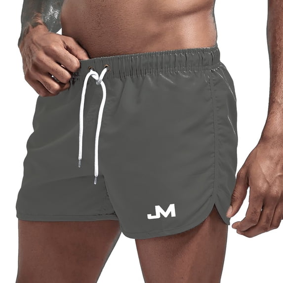 Men's Swim Trunks 5 Inch Inseam Quick Dry Bathing Suit for Men with Mesh Lining Pockets Mens Swimming Beach Shorts