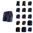thumbnail image 1 of Men's Swim Trunks Athletic Swimwear Quick Dry Gray Brief Swimsuit UPF 50+ Racing Training Casual Beach Pool Shorts, 1 of 5