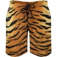 thumbnail image 1 of Men's Swim Trunks Bathing Suits Funny Tiger Print Quick Dry Board Shorts, 1 of 6