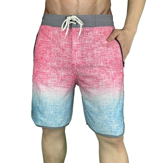 Men's Swim Trunks Board Shorts Waterproof Swimming Trunks with Pockets Mens Bañador Athletic Running Shorts Workout Shorts