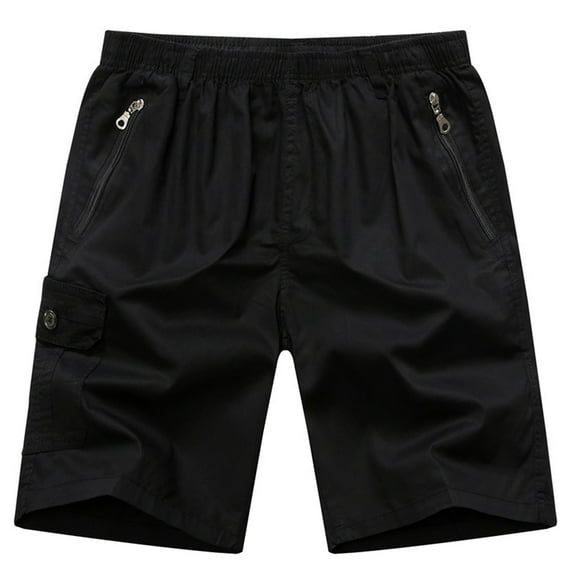 Men's Swim Trunks Men Swimsuit Men's Casual Daily Outdoor Beach Lightweight And Breathable Work Shorts Ndbuld Clearance Under 10 Black 4XL