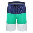 thumbnail image 1 of Men's Swim Trunks Quick Dry Beach Shorts with Pockets For Swimming Beach Surfing Running Ball Sports Stay At home, 1 of 8