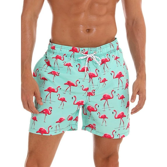 Men's Swim Trunks Quick Dry Mesh Liner Shorts Swimsuit Bottoms With Front Pockets Swimwear Bathing Suits Boardshorts Beach Wear