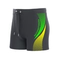 thumbnail image 1 of Men's Swim Trunks Sport Swimming Jammer Shorts Athletic Pool Party Men's Swimsuit Bottoms with Drawstring Yellow XXXXL, 1 of 3