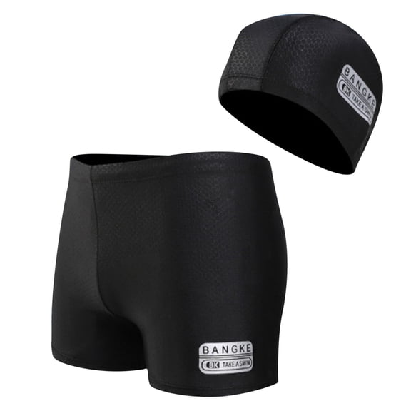 Men's Swim Trunks Swimwear Boxer Breathable Swimsuit Bottoms for Men