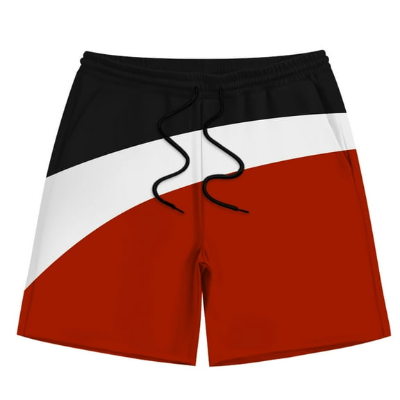 Men's Swim Trunks with Compression Liner Inseam Board Shorts, Bathing Suit with Pockets, for Water Sports, Sizes