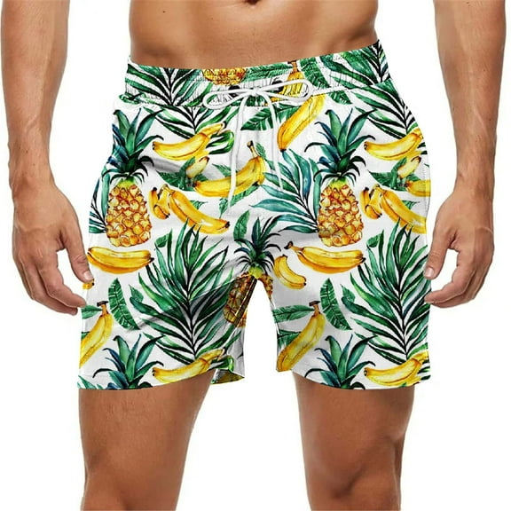 Men's Swimming Trunks 9 Inch Seam Under $10 Free Shipping Beach Leisure Summer Beach Pants Swimming Pants
