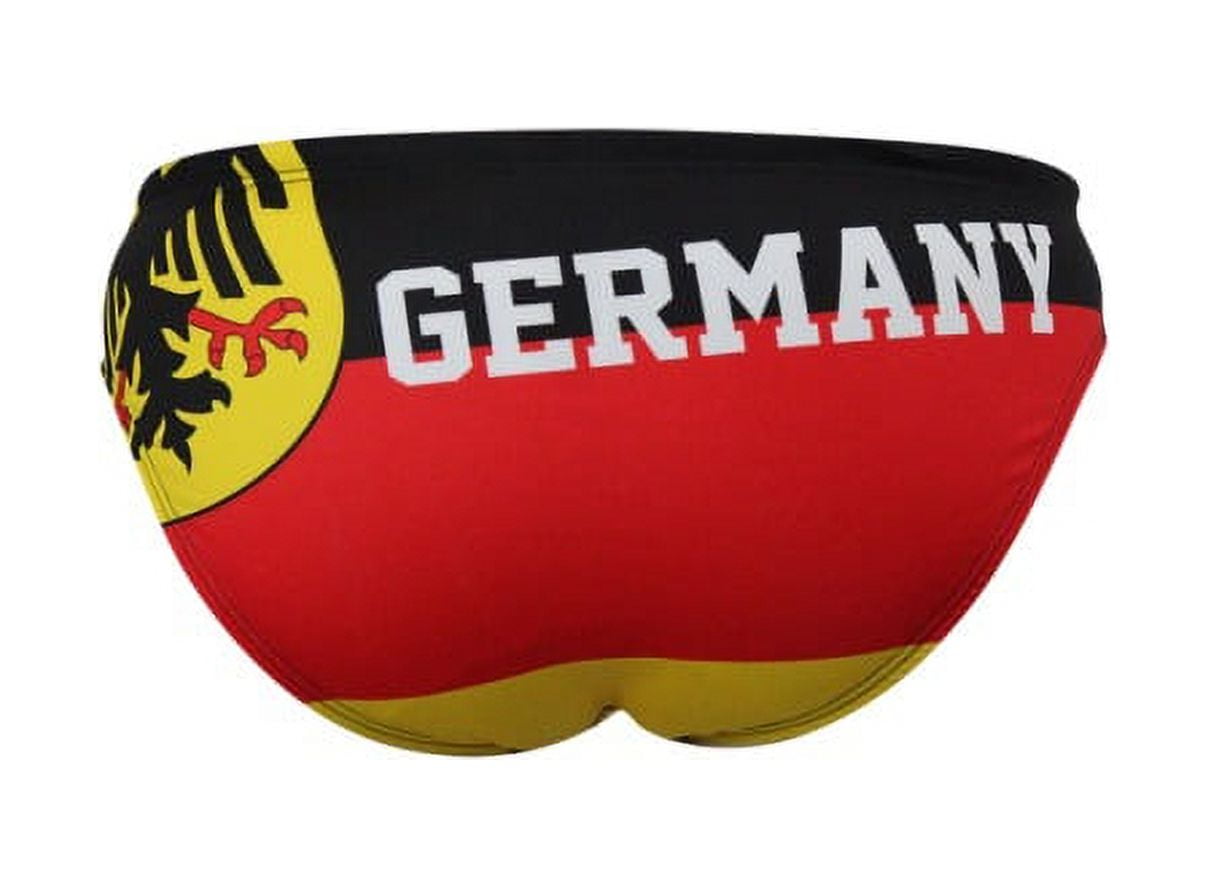 Men's Swimsuit Brief Athletic Swimwear Germany Flag, Water Polo