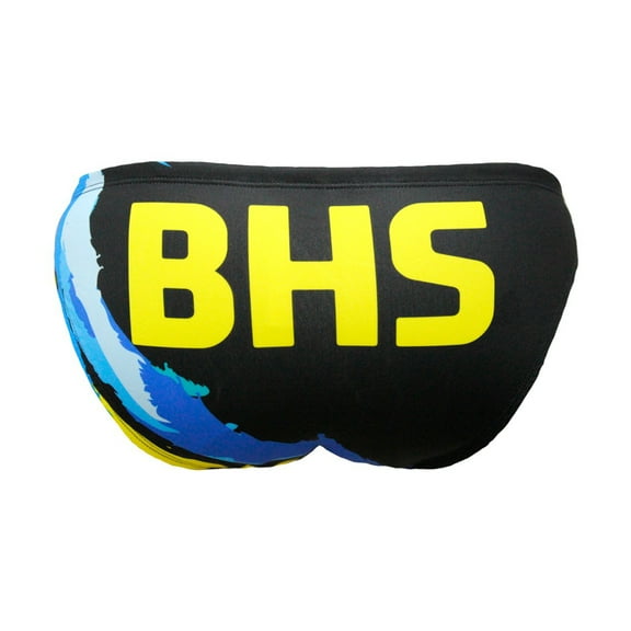 Men's Swimsuit Brief Athletic Swimwear Waterswim Bahamas, Water Polo, Underwater Rugby, High Performance Blue