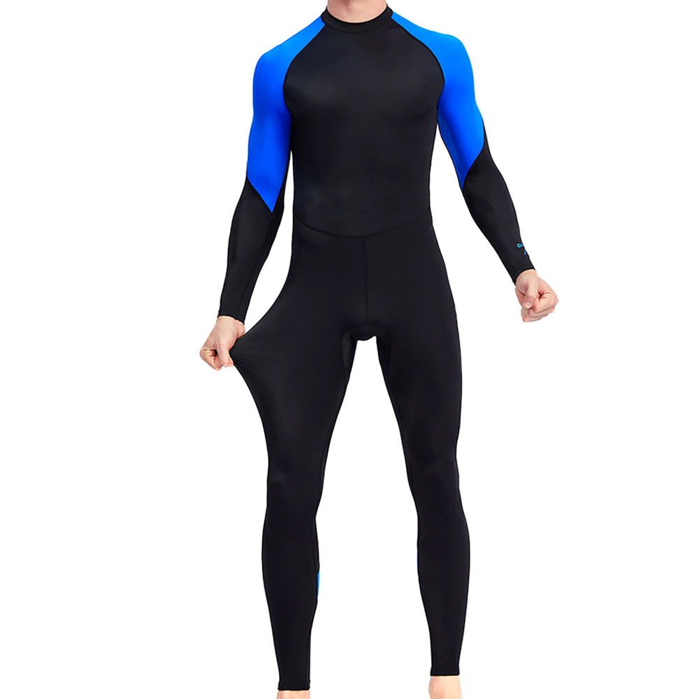 Men's Swimsuit Full Body Long Sleeve Neoprene Diving Suit Surfing