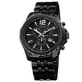 thumbnail image 1 of Men's Swiss Quartz Chronograph Stainless Steel Black Bracelet Watch, 1 of 5