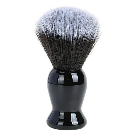 Men's Synthetic Shaving Brush for Beard Care Soft Durable Handle Smooth Lathering Ideal Grooming Tool Fast Drying Gentle Exfoliation Sensitive Skin Friendly