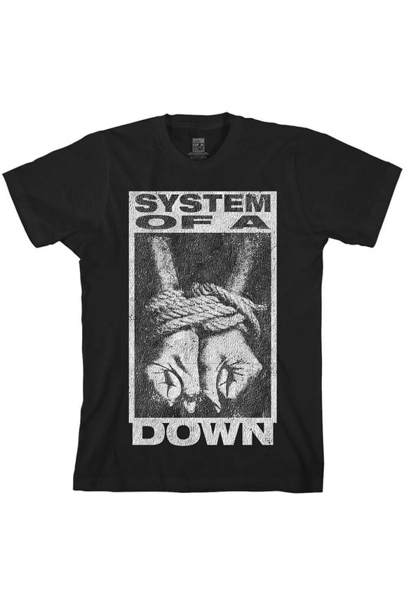 Men's System Of A Down Ensnared T-shirt X-Large Black