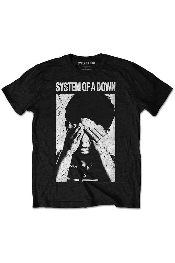 Men's System Of A Down See No Evil T-shirt Large Black