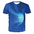 thumbnail image 1 of Men's T-Shirt 3D Novelty Tshirts Men Graphic Funny Tees 3D Printed Crew Neck Short Sleeve Summer Casual Tees Tops Mens T Shirt, 1 of 4