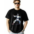 thumbnail image 1 of Men's T-Shirt Funny Karate Sport Short Sleeve Casual Tee Classic Crew Neck T-Shirt for Men, XL, 1 of 7