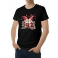 thumbnail image 1 of Men's T-Shirt,Gnome Lover Short Sleeve Crewneck Casual Tee Shirts,Black-5XL, 1 of 8