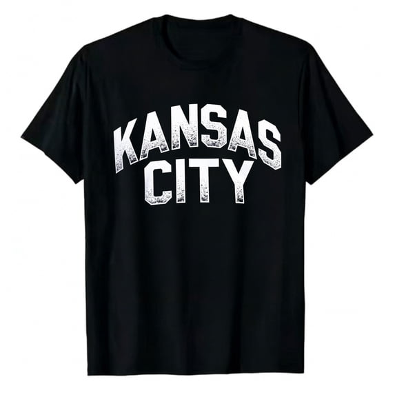 Men's T-Shirt Kansas City Comfortable And Versatile Outdoor Casual Short Sleeve