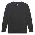 thumbnail image 1 of Men's T-Shirt Long Sleeve Crew Neck Casual Workout T-Shirt Black 6# Small, 1 of 7