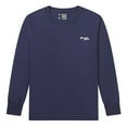 thumbnail image 1 of Men's T-Shirt Long Sleeve Crew Neck Casual Workout T-Shirt Navy 5# Small, 1 of 8