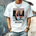 thumbnail image 1 of Men's T Shirt Retro Style Pattern Shirt Summer New Trend Sweatshirt M, 1 of 4