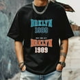 thumbnail image 1 of Men's T Shirt Retro Style Pattern Shirt Summer New Trend Sweatshirt M, 1 of 4