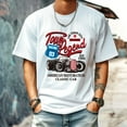 thumbnail image 1 of Men's T Shirt Round Neck Patterned Tee Summer New Sports Shirt Vintage Style Gift for Friends XS, 1 of 4