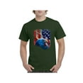 thumbnail image 1 of Men's T-Shirt Short Sleeve - American Flag 4th of July, 1 of 3